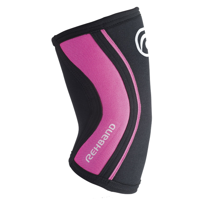 Rehband Rx Elbow Compression Sleeve 5mm PINK|| CLEARANCE