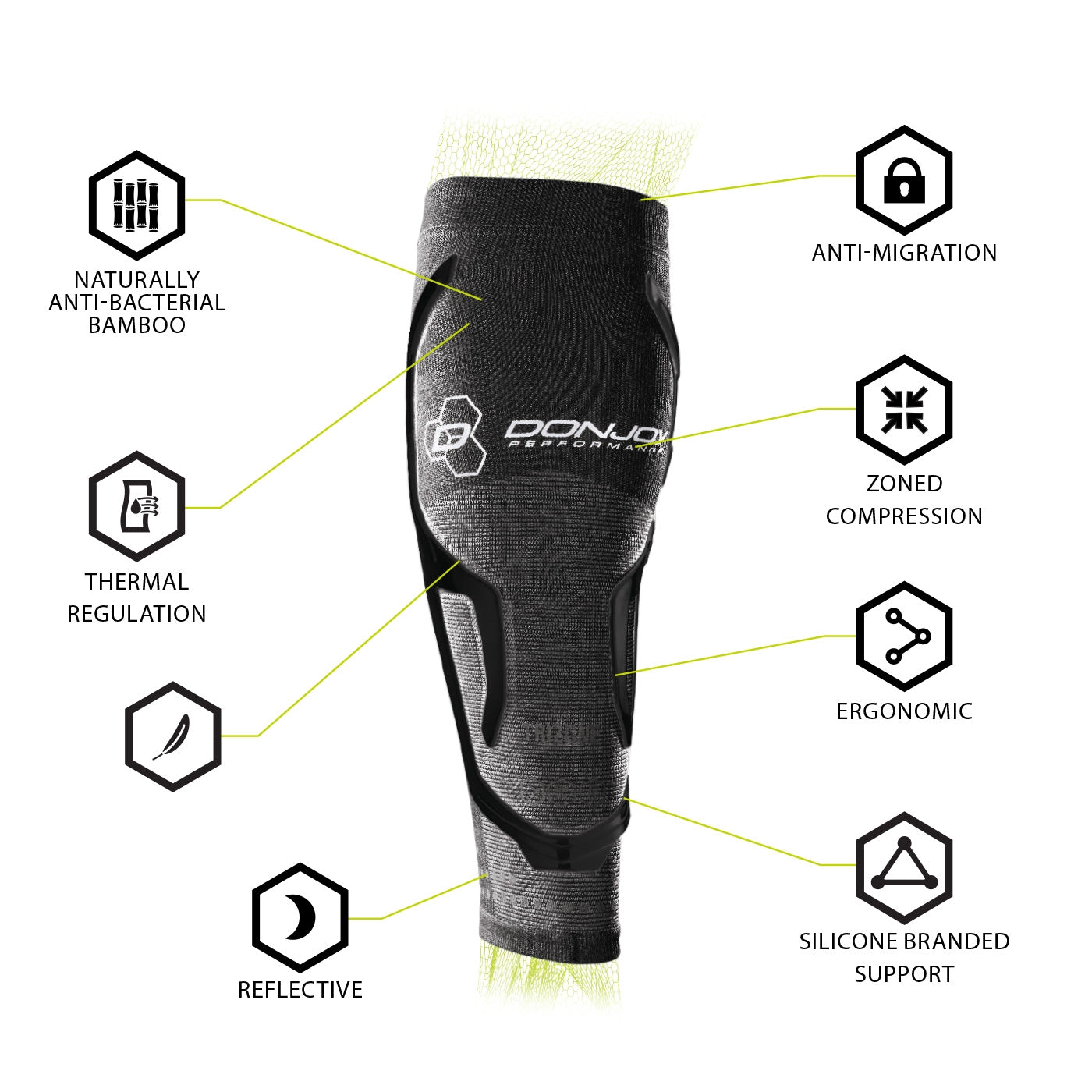 Donjoy Performance Trizone Calf