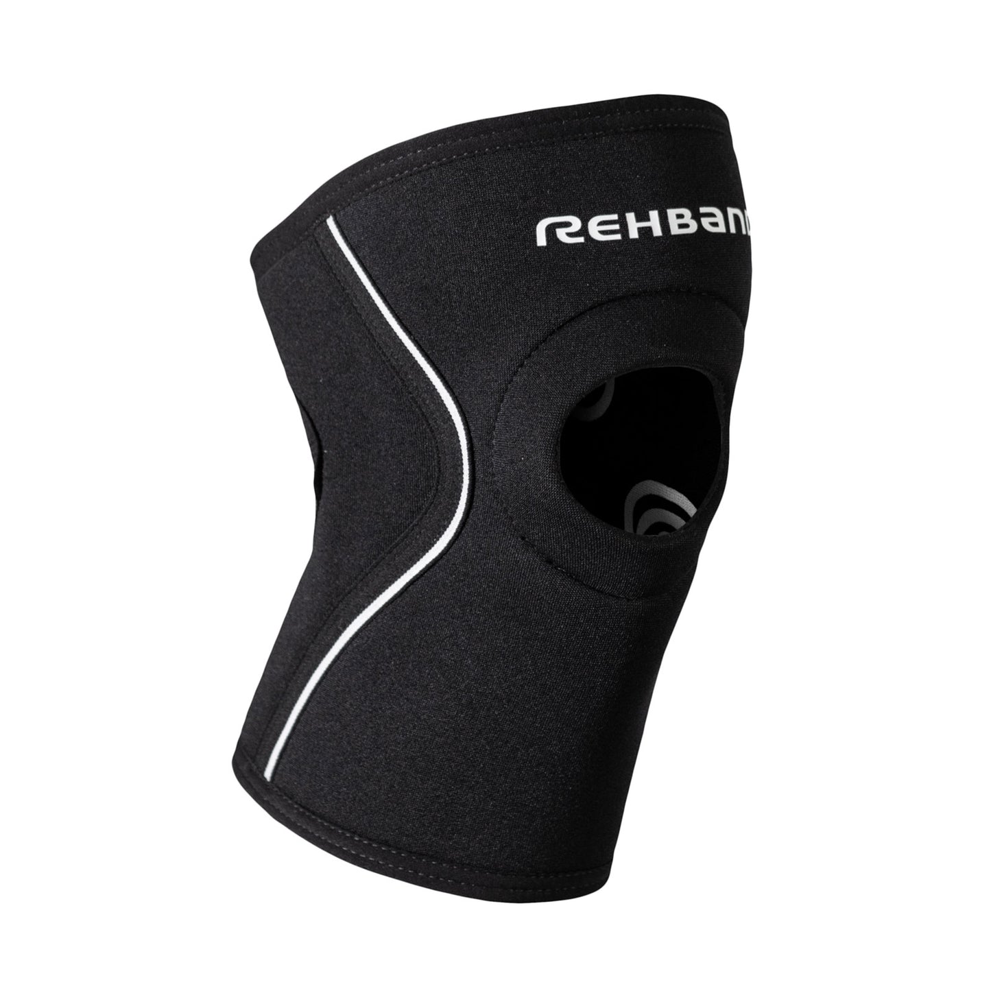 Rehband UD Knee Sleeve Patella Opening 5mm Black