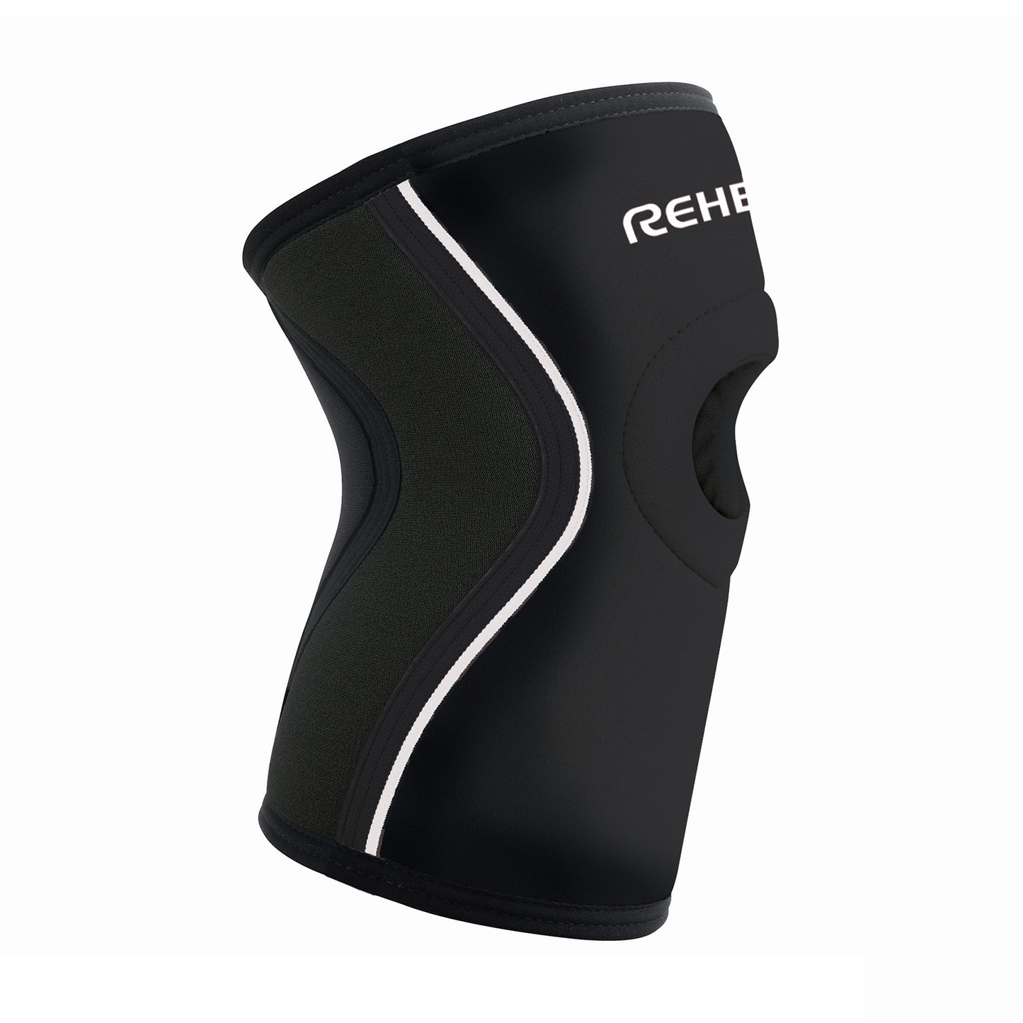 Rehband UD Knee Sleeve Patella Opening Junior Black
