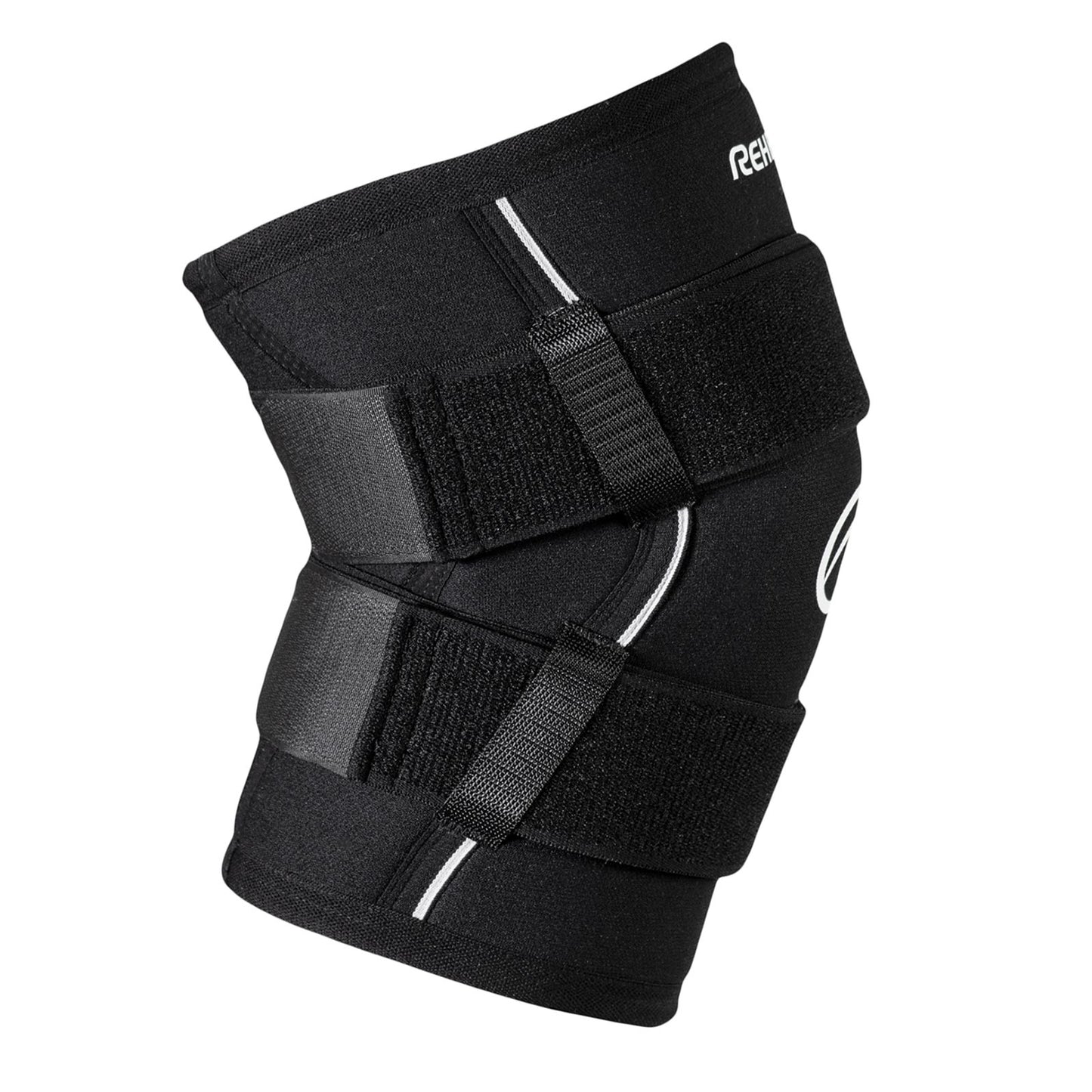 Rehband X-Rx Knee Support 7mm Black(With Straps)