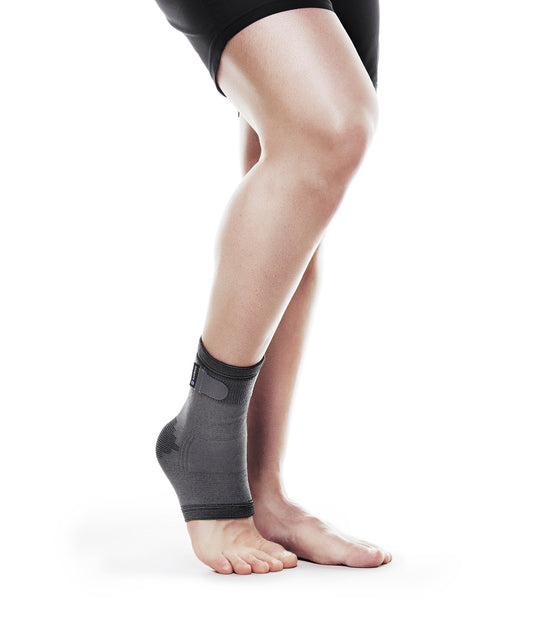 Rehband QD Knitted Ankle Support Grey