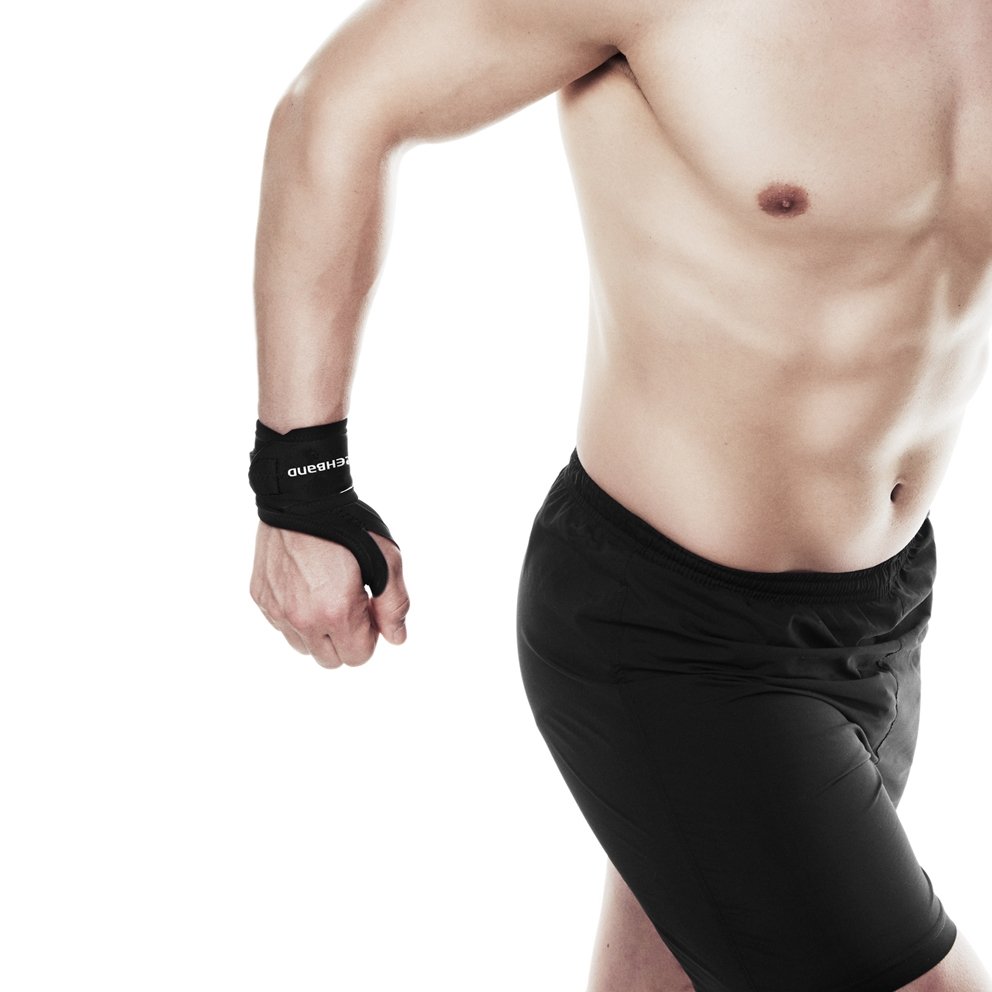 Rehband QD Wrist & Thumb Support Black